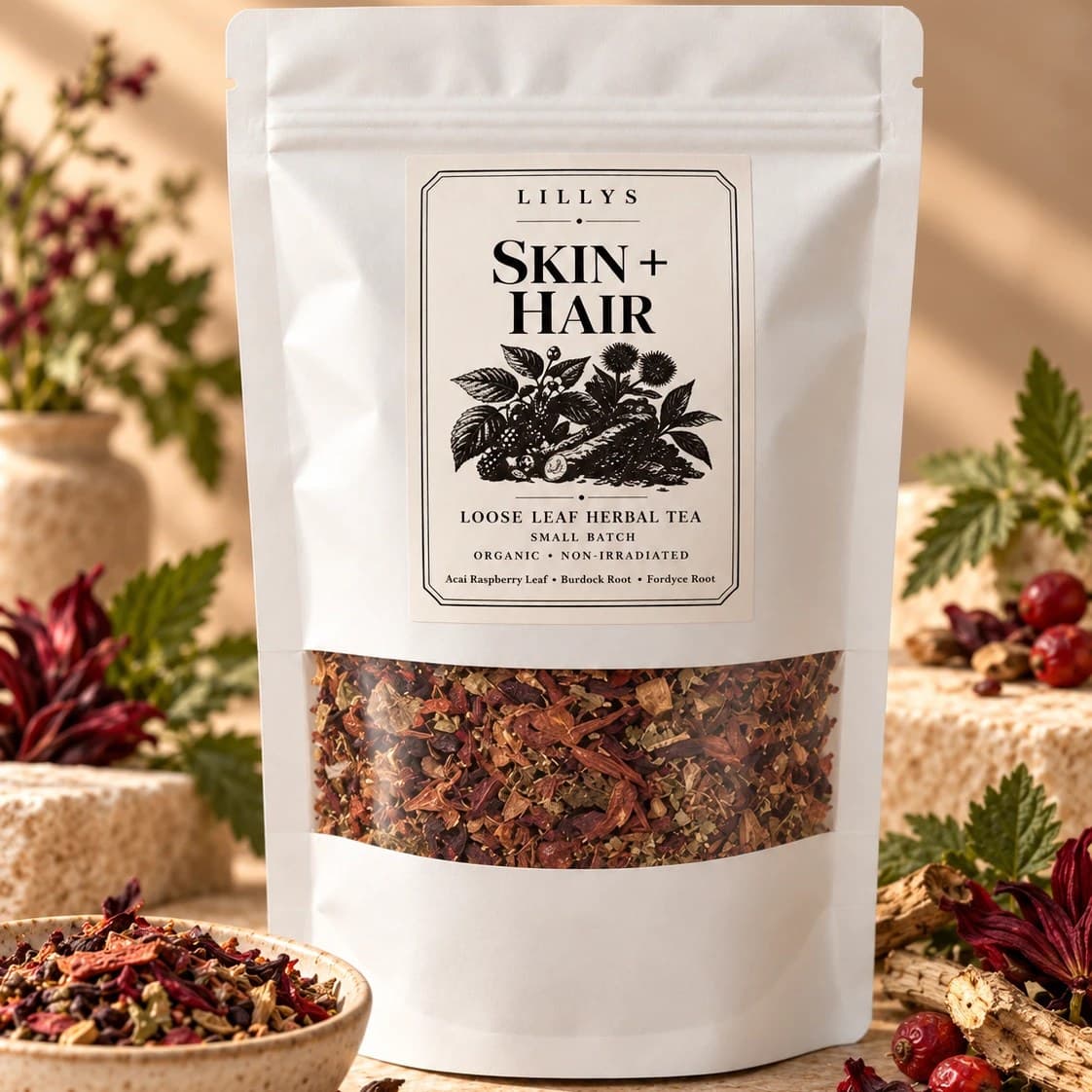 Skin + Hair Herbal Tea