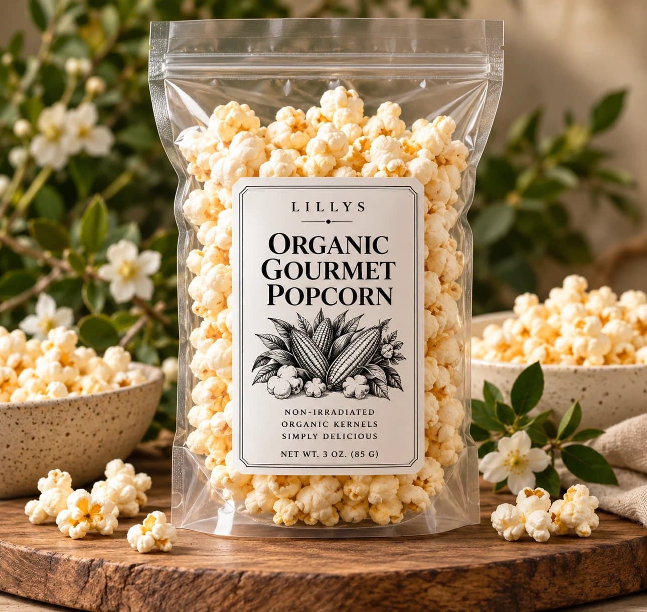 Organic Gourmet Popcorn